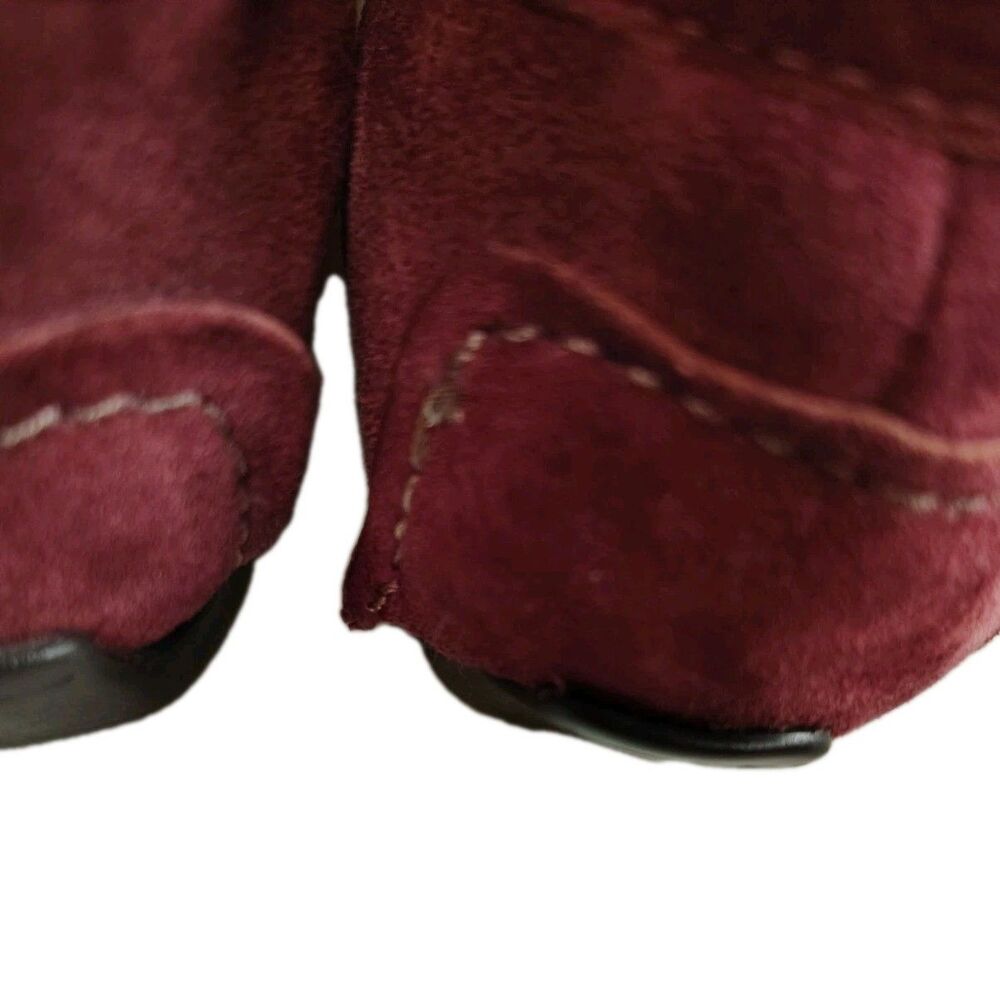 Munro American Burgundy Suede Penny Loafers | Style M555136 | Size 7.5 N... - Picture 5 of 16